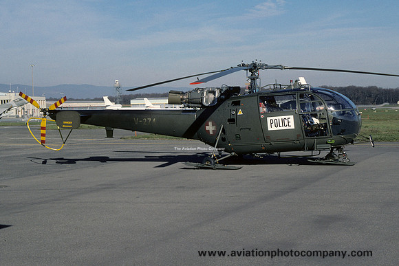 Swiss Air Force Sud Alouette III V-274 (2003)