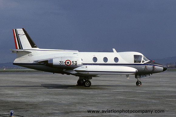 Italian Air Force 31 Stormo Piaggio PD-808M MM61953/31-53 (1985)