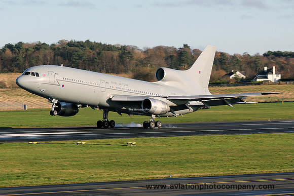 RAF 216 Squadron Lockheed Tristar C.2A ZE706 at Prestwick (2011)