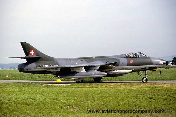 Swiss Air Force Hawker Hunter F.58 J-4009 (1989)