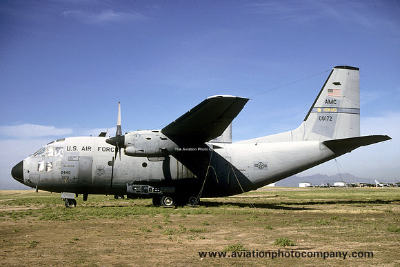 USAF Aeritalia C-27A 90-0172 stored at AMARC Davis Monthan (2000)