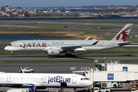 Qatar Airways Airbus A350-941 A7-ALY at Boston (2024)