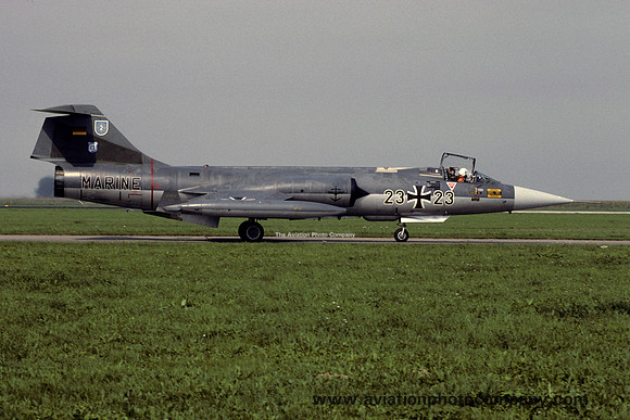 German Navy MFG2/LVR1 Lockheed F-104G Starfighter 23+23 (1986)