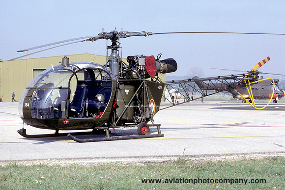 French Air Force EH5/67 Sud Alouette II 184/67-JL (1986)