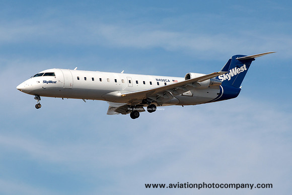 The Aviation Photo Company Archive Skywest Canadair CRJ 200 N498CA The Aviation Photo Company Archive Skywest Canadair CRJ 200 N498CA