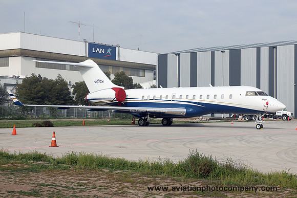 Bombardier Global 5000 N137ZM at FIDAE (2016)