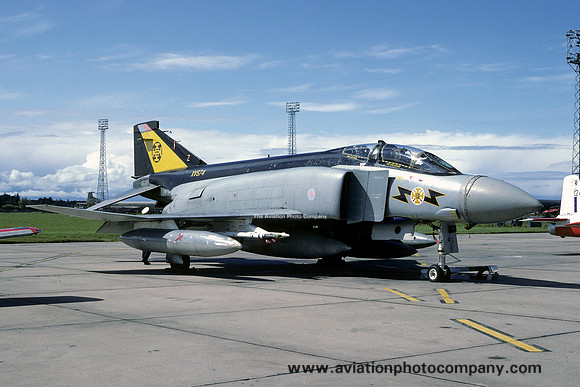 RAF 111 Squadron McDonnell F-4K Phantom FG.1 XV574/Z (1987)