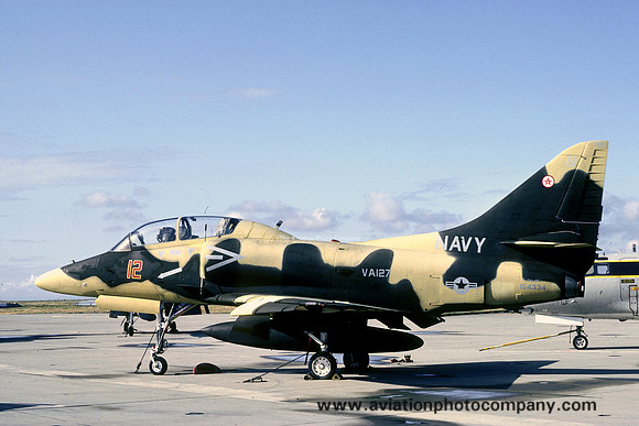 US Navy VA-127 Douglas TA-4J 154334/12 (1983)