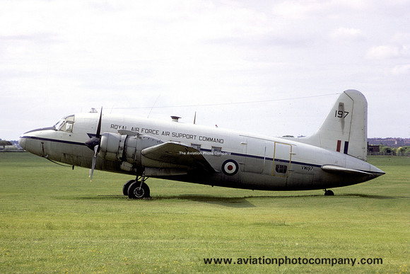 RAF Air Support Command Vickers Valetta C.1 VW197 (1970)