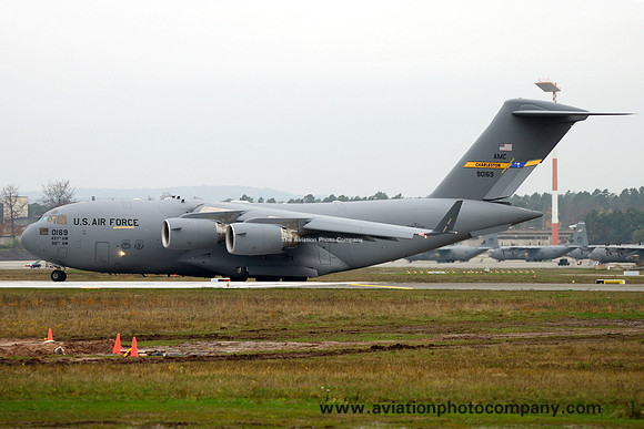 USAF 437/315 AW McDonnell Douglas C-17A 99-0169 at Ramstein (2013)