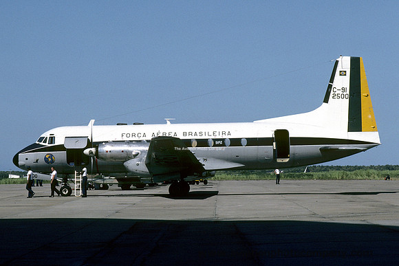Brazilian Air Force COMTA Hawker Siddeley HS.748 C-91 2500 (1981)