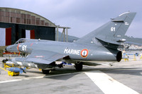 French Navy 17F Dassault Super Etendard 61 (1985)