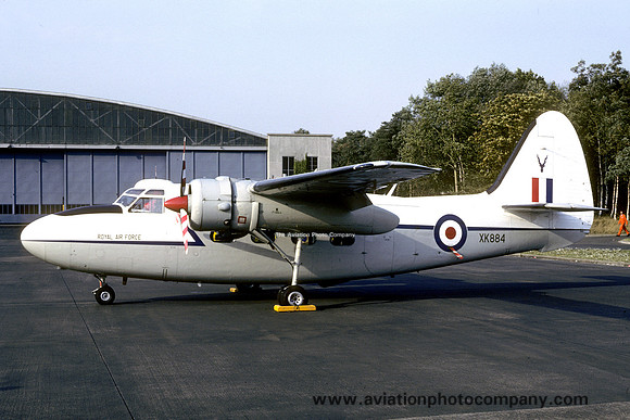 RAF 60 Squadron Hunting Pembroke C.1 XK884 (1983)