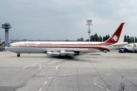 Air Algerie (leased from British Midland) Boeing 707-324C G-AZJM (1978)