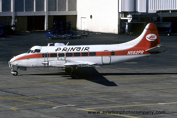 Prinair De Havilland DH.114 Heron 2D (Prinair) N562PR (1979)