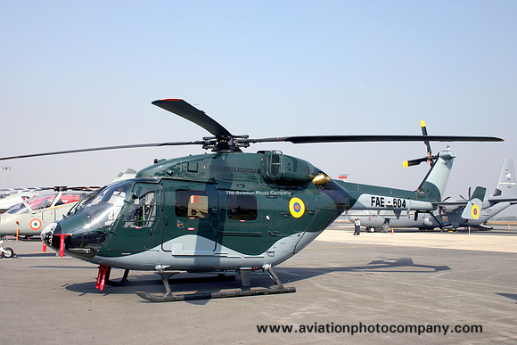 Ecuador Air Force HAL Dhruv FAE-604 at Aero India (2009)