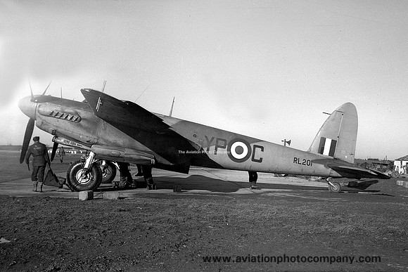 RAF 23 Squadron De Havilland Mosquito NF.36 RL201/YP-C