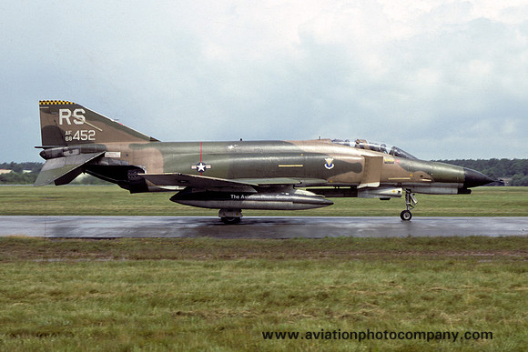 USAF 86 TFW 512 TFS McDonnell F-4E Phantom 68-0452/RS (1980)
