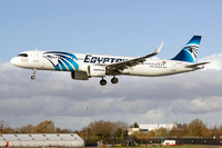 Egyptair Airbus A321-251N SU-GFV at Manchester (2024)