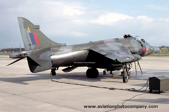 RAF 4 Squadron Hawker Siddeley Harrier GR.3 XV740/A (1984)