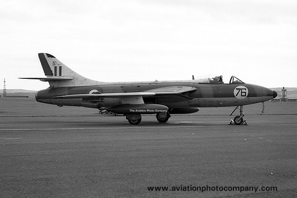 RAF 4 FTS Hawker Hunter F.6 XE656/76 (1973)