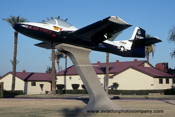 USAF Cessna T-37A Tweet 55-4305 displayed at Williams AFB (1990)