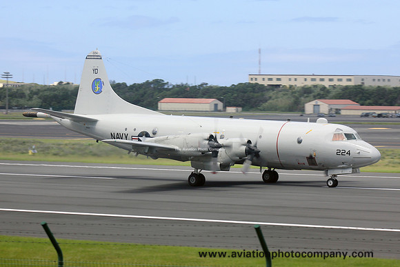 US Navy VP-4 Lockheed P-3C Orion 158224/YD at Lajes (2016)