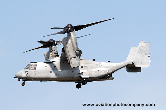 US Marines VMM-266 Bell-Boeing MV-22B Osprey  165841/ES-10 (2012)