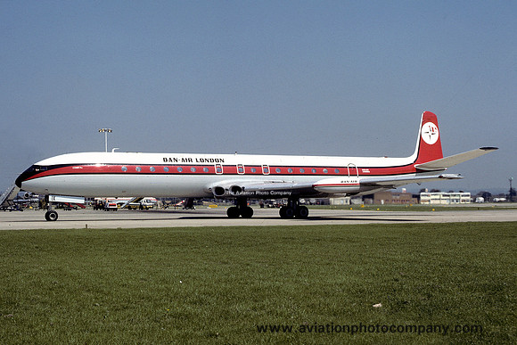 Dan Air London De Havilland DH.106 Comet 4C G-BDIX (1978)