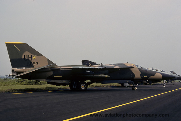 USAF 20 TFW 53 TFS General Dynamics F-111E Aardvark 68-0053/UH