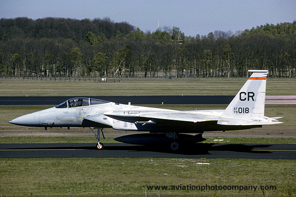USAF 32 TFS McDonnell Douglas F-15C 79-0018/CR (1983)