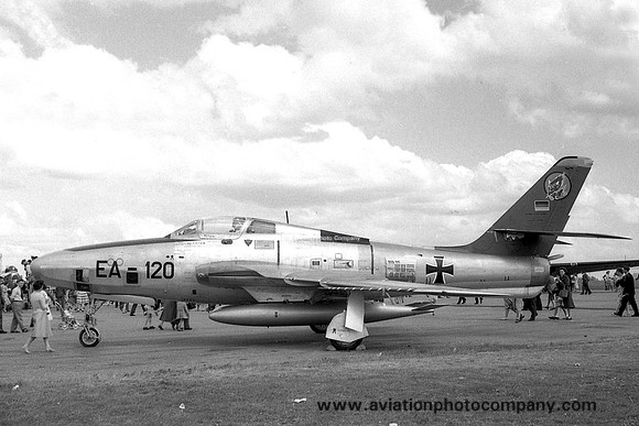 German Air Force JG51 Republic RF-84F EA+120 (1960)