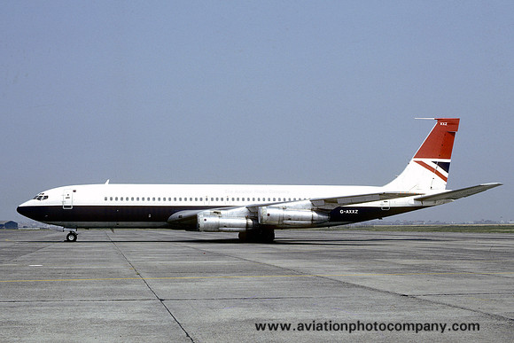 British Airways Boeing 707-300B G-AXXZ (1982)