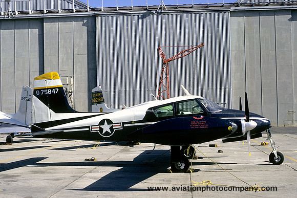 USAF Cessna U-3A Blue Canoe 57-5847 (1974)