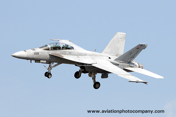 US Navy VFA-106 Boeing F/A-18F Super Hornet 165931/AD-225 (2012)