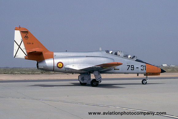 Spanish Air Force Ala 79 CASA C-101 Aviojet E.25-31/79-31 (1987)