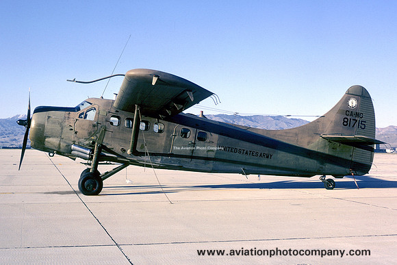 US Army California ArNG DHC-3 U-1A Otter 58-1715 (1973)
