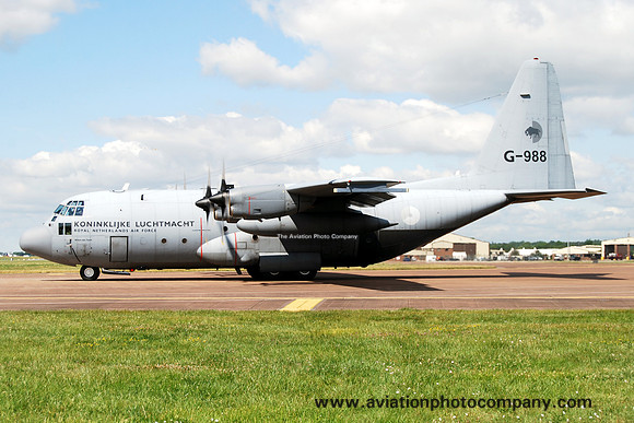 Dutch Air Force 336 Squadron Lockheed C-130H Hercules G-988 at RIAT Fairford (2014)