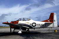US Navy VT-27 North American T-28B Trojan 138331/G-750 (1983)