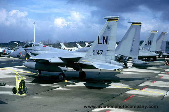 USAF 48 FW 493 FS McDonnell Douglas F-15C Eagle 86-0147/LN (2004)