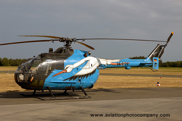 German Army KHR26 MBB Bo105P 86+28 at Roth AB Open Day (2013)