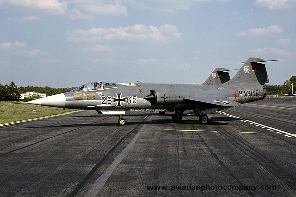 West German Navy MFG2 Lockheed F-104G Starfighter 26+65 (1986)