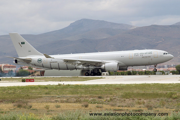 Saudi Air Force 24 Squadron Airbus A330MRTT 2401 at Anatolian Eagle, Konya (2016)