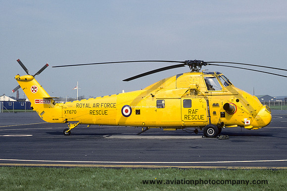 RAF 22 Squadron Westland Wessex HC.2 XT670 (1987)