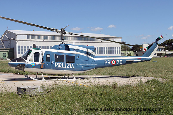 Italian Polizia Agusta Bell AB-212 MM81647/PS-70 (2016)