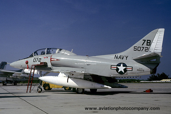 US Navy Atlanta Douglas TA-4J Skyhawk 155072/7B (1979)