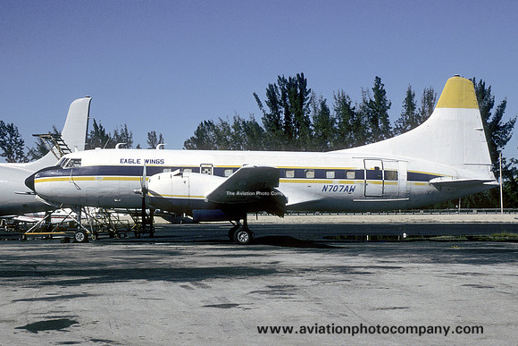 Eagle Wings Convair 340 N707AW (1993)