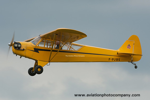 Piper J-3 Cub F-PJBS at La Ferte Alais (2015)