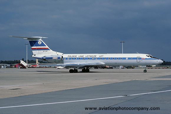 LOT Tupolev Tu-134A SP-LHF (1978)