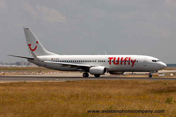 TUIfly Boeing 737-800 D-AHFS at Frankfurt IAP (2013)
